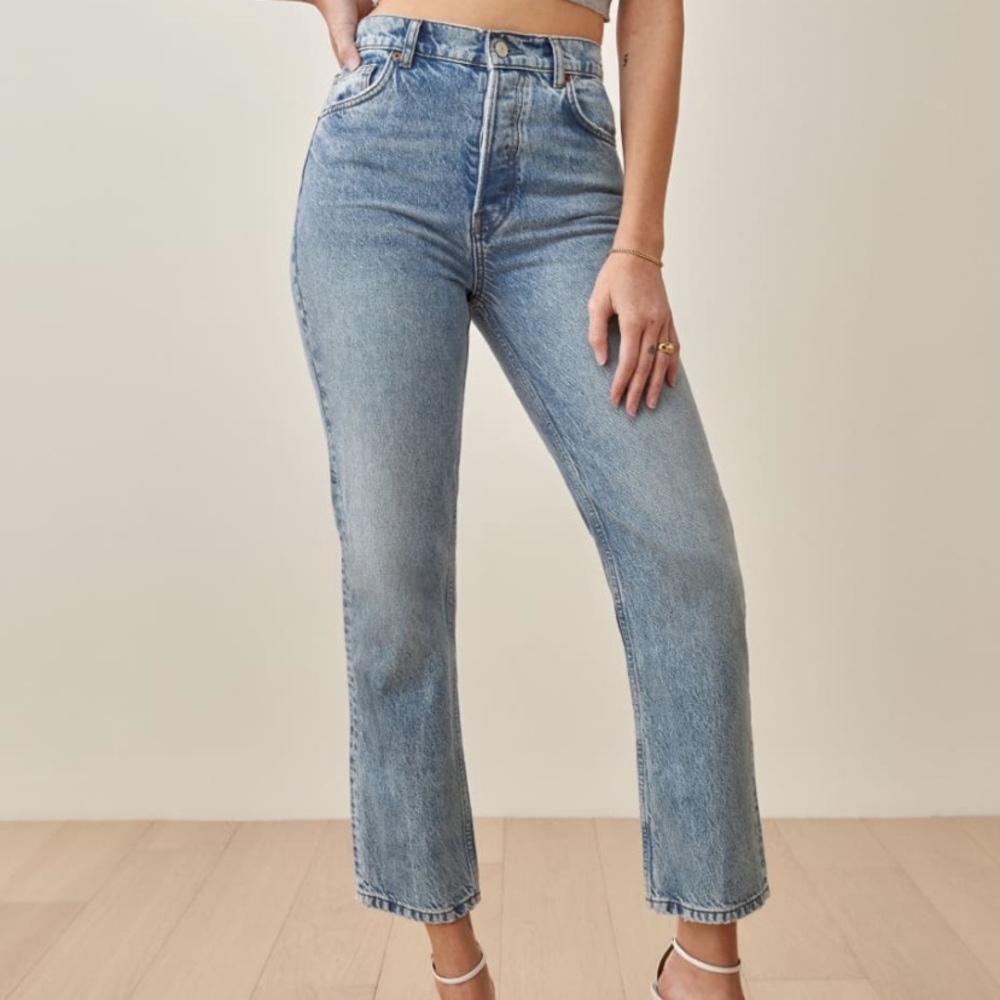 Reformation Straight Jeans